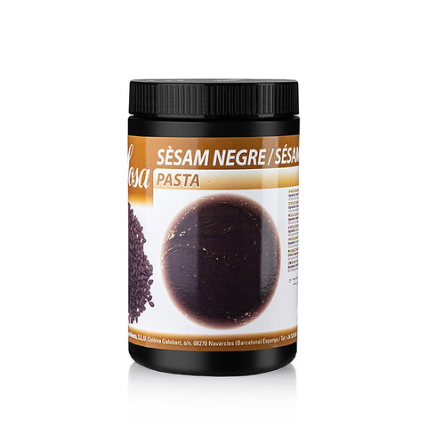 Gebinde-6-Sosa Paste - Sesam, roh, schwarz, 100%, Sesam Negre, 1 kg