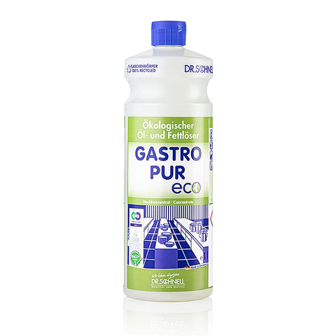 Dr. Schnell Öl- & Fettlöser + Bodenreiniger Gastro Pur Eco, Ökolog., Konzentrat, 1 l