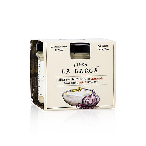 Aioli made from smoked olive oil, Finca La Barca, 120 ml