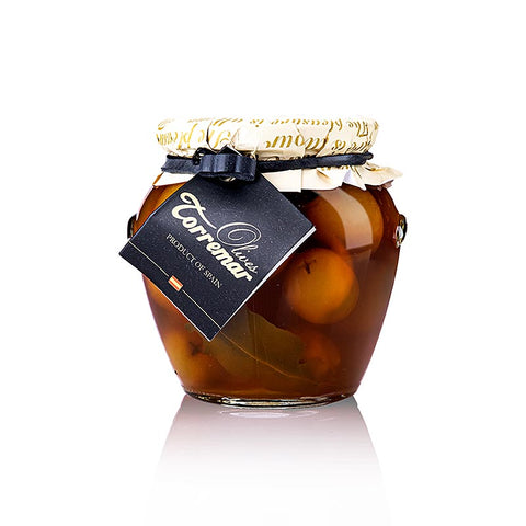 Green olives, pitted, Gordal, in Mojo Picon, Torremar SL, 580 g