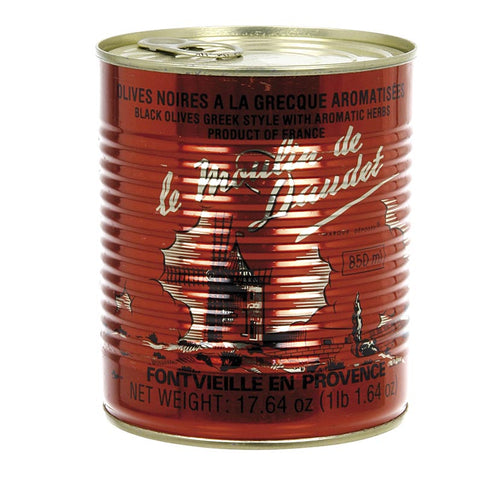 Black olives, pitted, with herbs of Provence, 500 g
