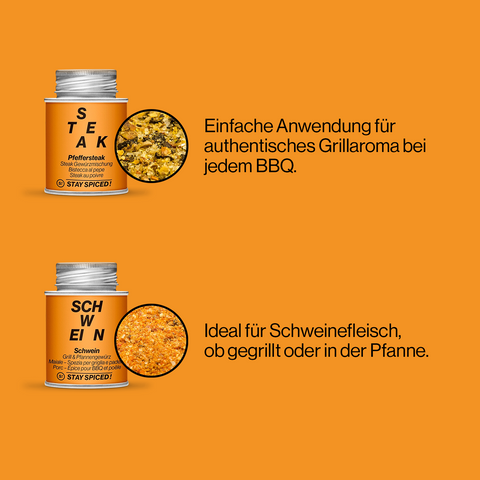 MEAT LOVER | Gewürze Set | 4er Geschenkbox