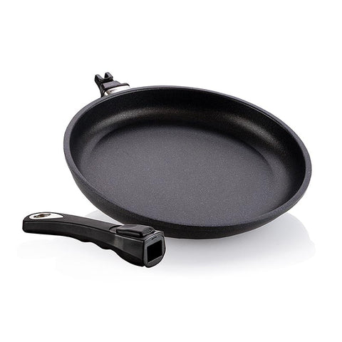 AMT Gastroguss, Bratpfanne, ø 24cm, 4cm hoch, mit abnehmbarem Griff, 1 St