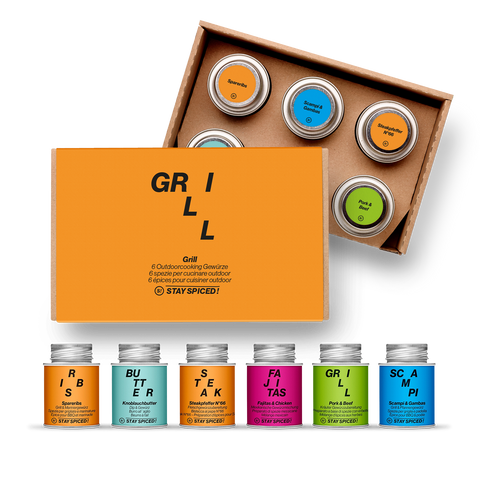 GRILL | Spice Set | Gift Box of 6