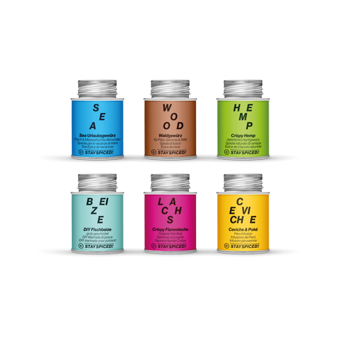 STAY WILD EDITION Ben Perry | Spice Set | Gift Box of 6
