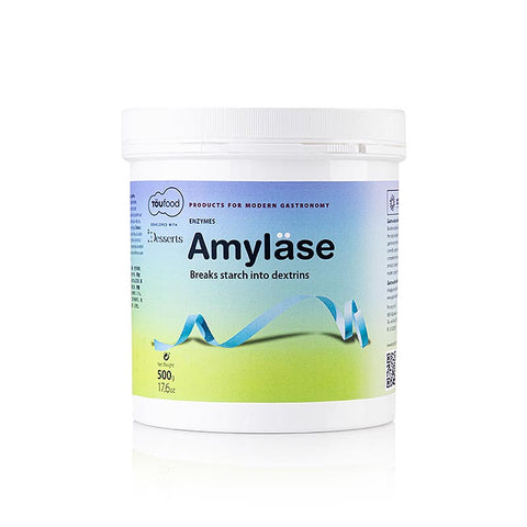 AMYLÄSE Powder, Amylase Enzym, TÖUFOOD, 500 g