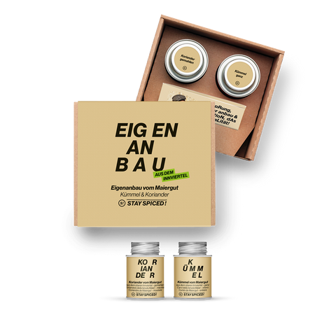 Maiergut Coriander and Caraway | Spice Set | Gift Box of 2