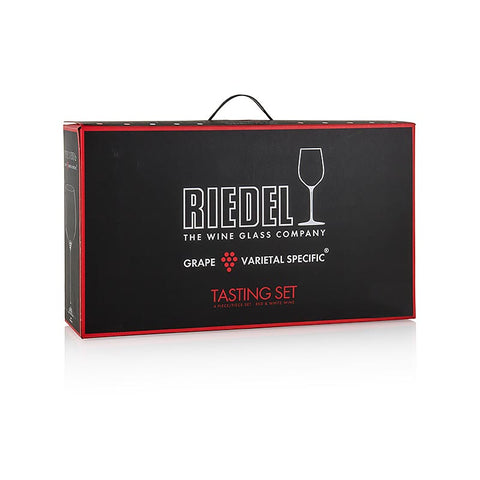 Riedel Veritas Glas - Verkostungs Set 2x Weiß & Rot (5449/47), im Geschenkkarton, 4 St