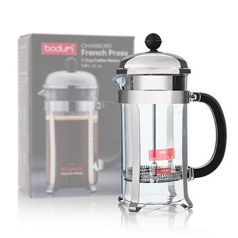 Bodum Kaffeebereiter "Chambord", Edelstahl verchromt, 500 ml, 1 St