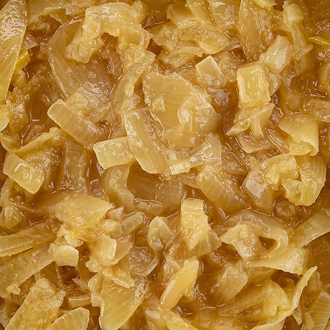 Zwiebel Streifen, karamellisiert, mariniert, Holzmann, 3 kg