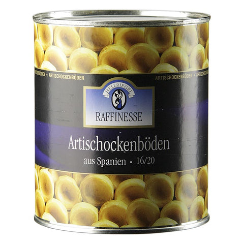 Artichoke bottoms, 16-20 bottoms, ø approx. 4 cm, 800 g