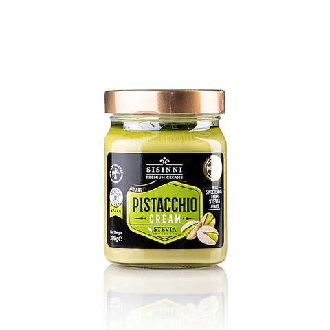 Pistazien Aufstrich, mit Stevia, vegan, Sisinni, 380 g