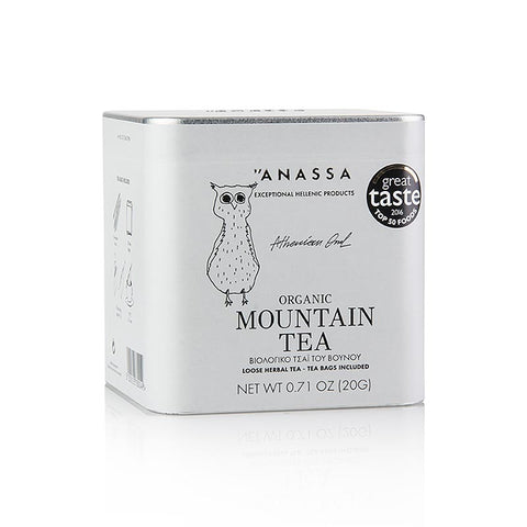 ANASSA Greek Mountain Tea (Berg Tee), lose mit 20 Beutel, BIO, 20 g