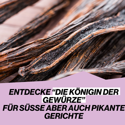 BIO Bourbon Vanille - ganze Schoten - Madagaskar