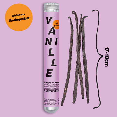 BIO Bourbon Vanille - ganze Schoten - Madagaskar