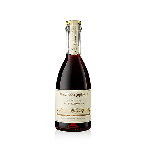 Jörg Geiger "Inspiration 4.2" -Johannisbeere Apfel Brombeere, still, alkoholfrei, 375 ml