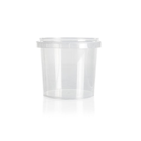 Kunststoffdose "Circlecup", rund, OHNE Deckel, ø 95x85mm, 370ml, 1 St