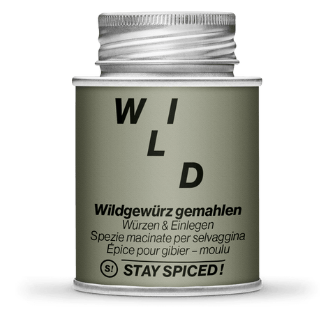 Wildgewürz gemahlen