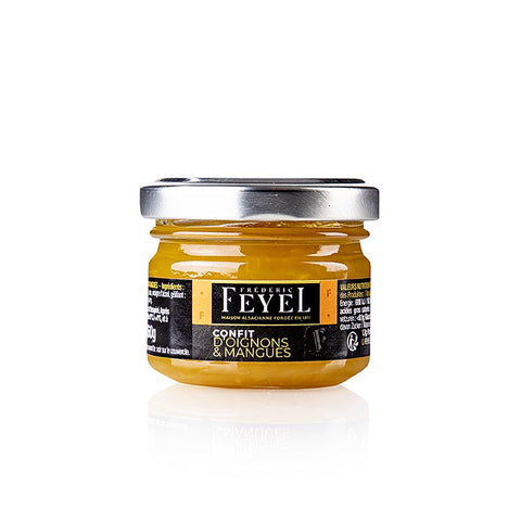 Zwiebel und Mangoconfit, Feyel, 60 g