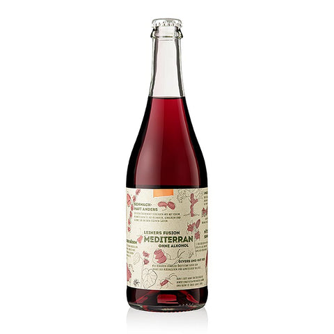 Field blends Infusion Mediterran Rote Trauben, Alkoholfrei, Leiner, BIO, 750 ml