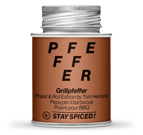 Grill pepper spice preparation