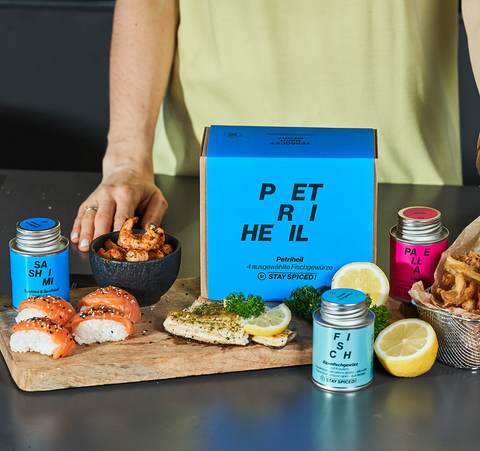 PETRI HEIL | Gewürze Set | 4er Geschenkbox