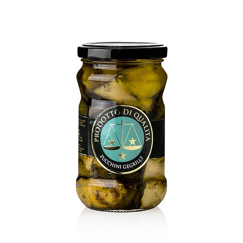 Grilled pickled zucchini, La Bilancia, 280 g