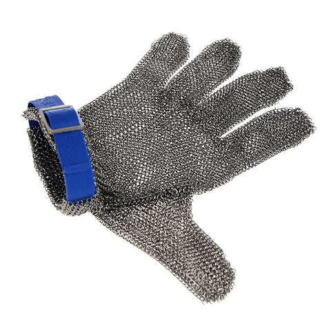 Oyster glove Euroflex - chain glove, size L (3), blue, 1 piece