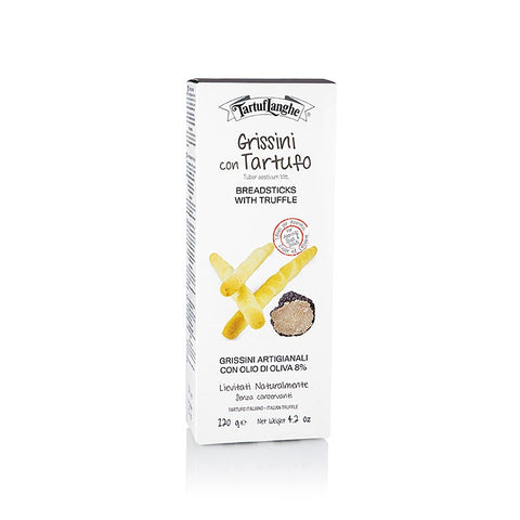 Grissini con Tartufo, mit schwarzen Sommertrüffeln und Olivenöl, Tartuflanghe, 120 g