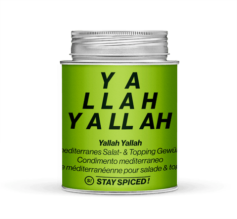 Yallah Yallah, Mediterranean salad &amp; topping seasoning