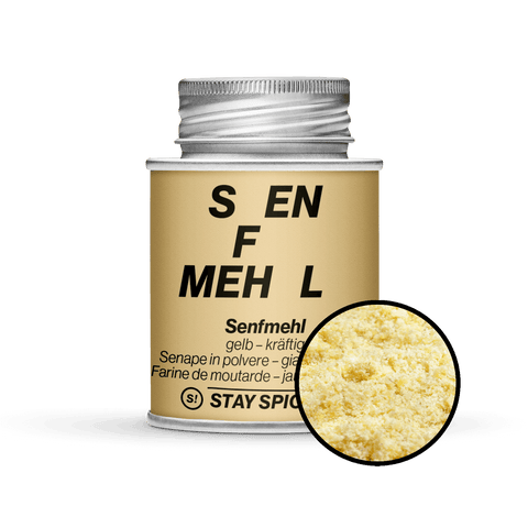 Senfmehl gelb