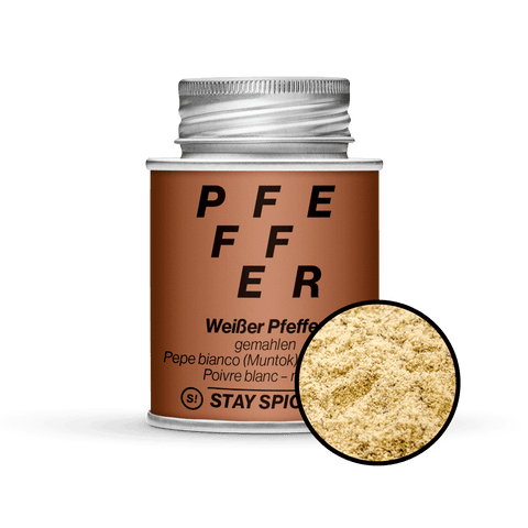 Ground white pepper (Muntok)