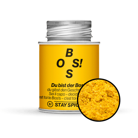 BOS!S – Du bist der Boss, du gibst den Geschmack an!