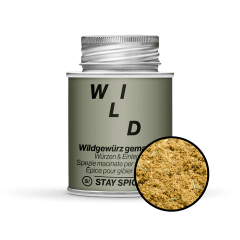 Wildgewürz gemahlen