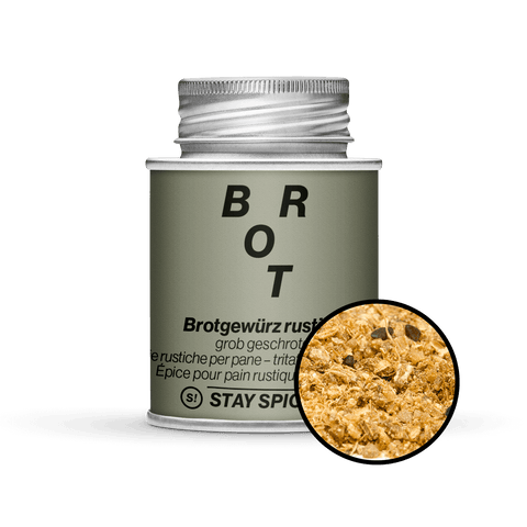 Brotgewürz "rustikal" grob geschrotet mit Schwarzkümmel