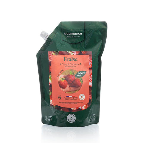Adamance Erdbeere (Clery & Charlotte), ungezuckert, pasteurisiert, 1 kg