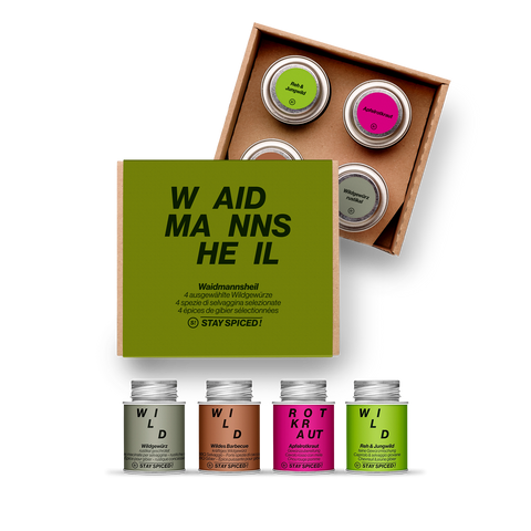 WAIDMANNSHEIL | Spice Set | Gift Box of 4