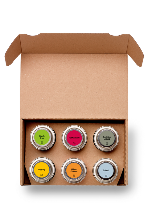 Tom Heinzle OUTDOOR | Gewürze Set | 6er Geschenkbox