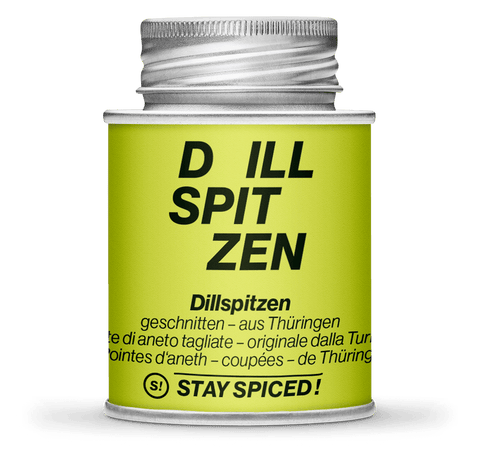 Dillspitzen geschnitten - original Thüringer