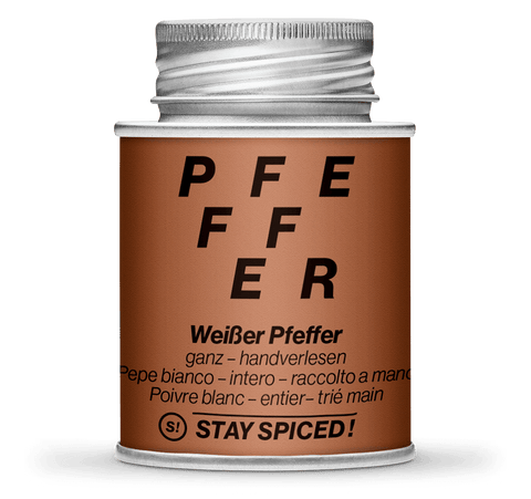 Pfeffer weiss ganz handverlesen