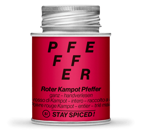 Roter Kampot Pfeffer - ganz