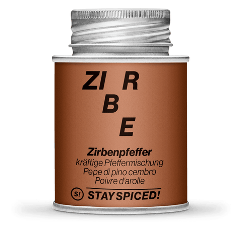Zirbenpfeffer, kräftige Pfeffermischung