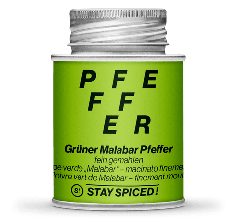 Pfeffer grün gemahlen "Malabar"