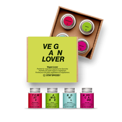 VEGAN LOVER | Gewürze Set | 4 Gewürze