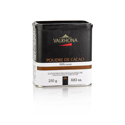 Kakaopulver, schwach entölt, 20-22% Kakaobutter, Valrhona, 250 g