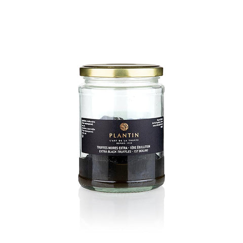 Pack of 1 extra winter truffles (Tuber Melanosporum), whole truffles, round, Platinum, 210 g