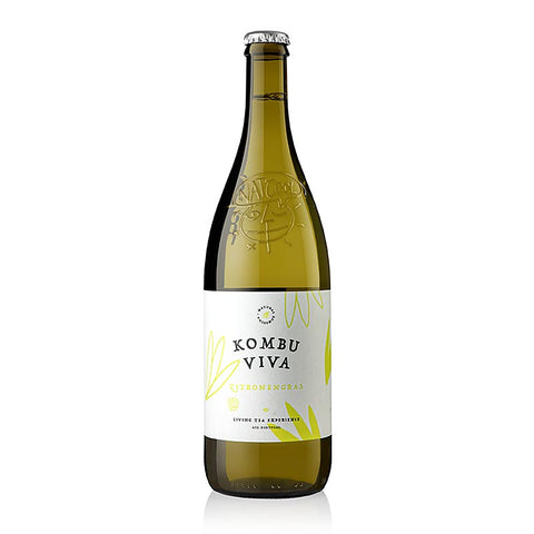 Gebinde-6-Niepoort Kombu Viva Zitronengras Kombucha ,alkoholfrei, Portugal, BIO, 1 l