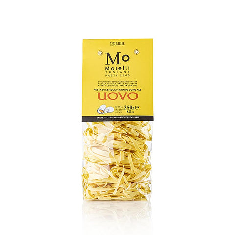Pasta Tagliatelle All Uovo (with egg), Morelli 1860, 250 g