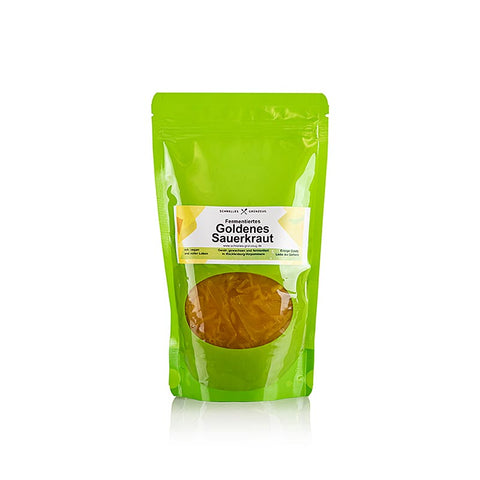 Quick Greens - No. 2 Golden Sauerkraut (fermented white cabbage with turmeric), 300 g