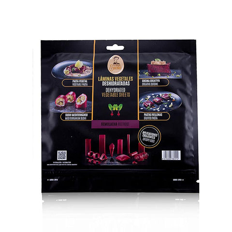Gebinde-20-Vegetarisches Esspapier "Rote Bete", La Cocina de Senén, 110 g, 10 Blatt